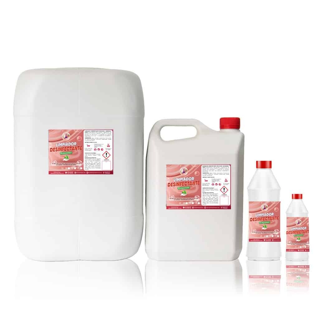 Limpiador desinfectante multiusos (Ambientador liquido)